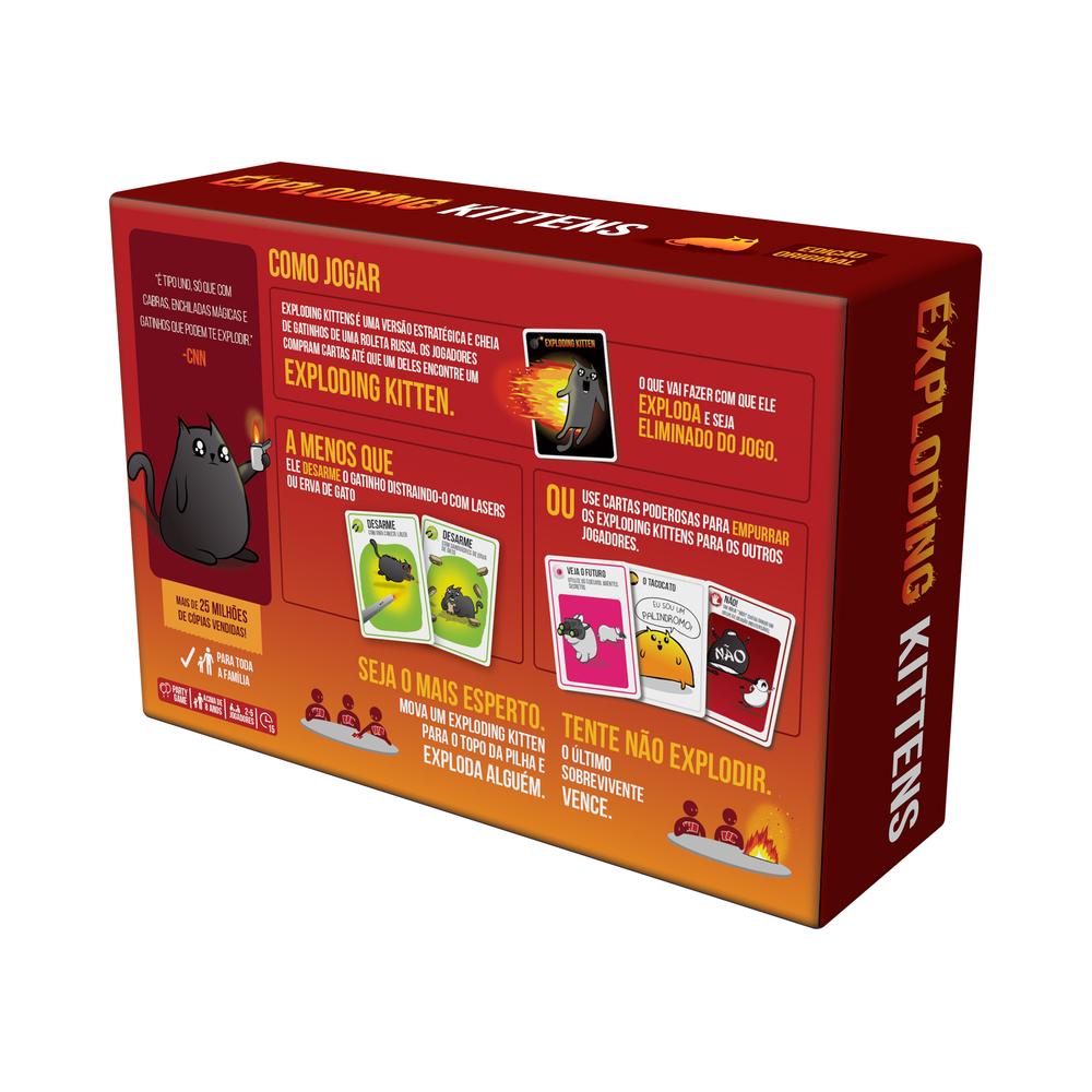 Exploding Kittens - Galápagos - Livrarias Curitiba