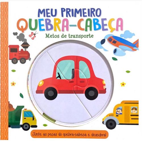 meu primeiro quebra-cabeça - meios de transporte