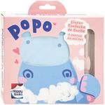 livro fantoche de banho - popo escova os dentes