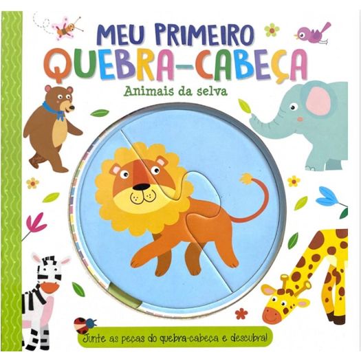 meu primeiro quebra-cabeça - animais da selva meu primeiro quebra-cabeça - animais da selva