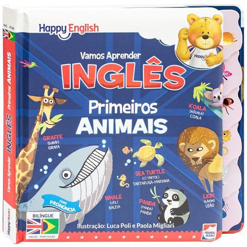 happy english - vamos aprender inglês - primeiros animais