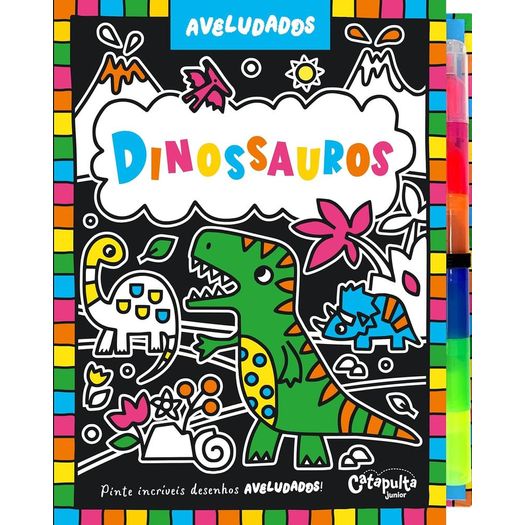 aveludados dinossauros