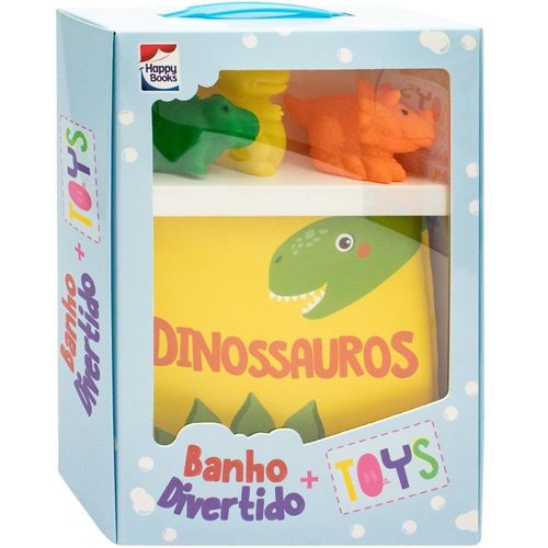 banho divertido - toys - dinossauros