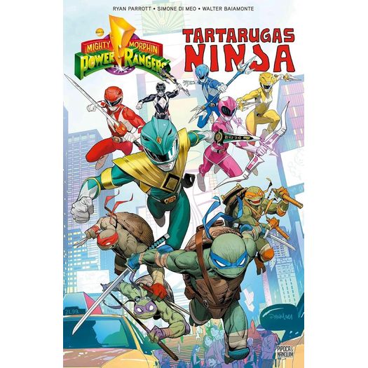 power rangers e tartarugas ninja