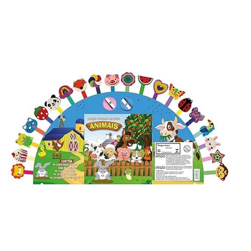 universo das cores - animais da fazenda