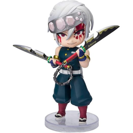 tengen uzui sound breathing - demon slayer - figuarts mini - bandai tengen uzui sound breathing - demon slayer - figuarts mini - bandai