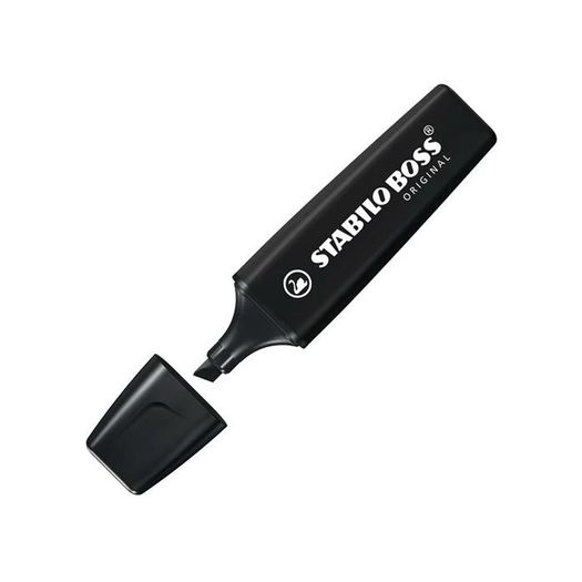 marca texto stabilo nature preto marca texto stabilo nature preto