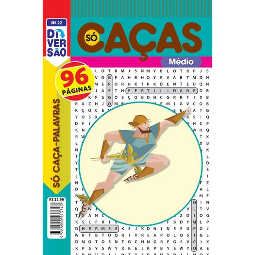 só caça palavras - nível médio - livro 22