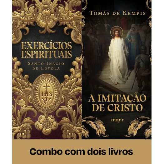 combo a imitação de cristo - exercícios espirituais combo a imitação de cristo - exercícios espirituais