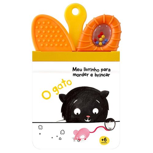 meu livrinho para morder e brincar - o gato