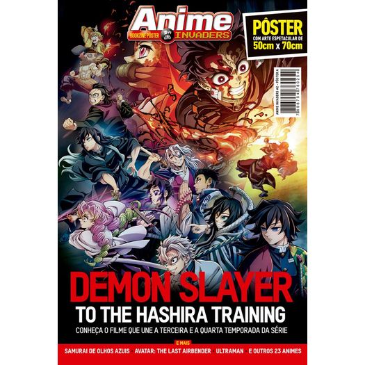 superpôster anime invaders - demon slayer superpôster anime invaders - demon slayer