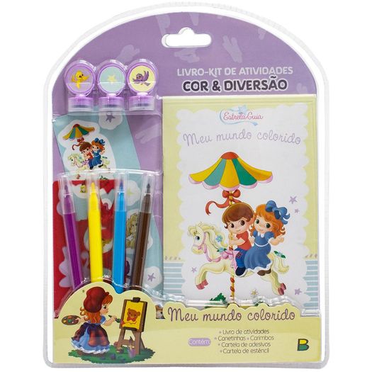 livro-kit de atividades - meu mundo colorido