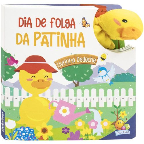 livrinho dedoche - dia de folga da patinha