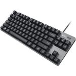 teclado mecanico k835 tkl grafite layout us - logitech
