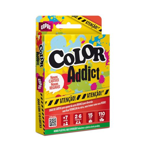 jogo de cartas color addict - copag