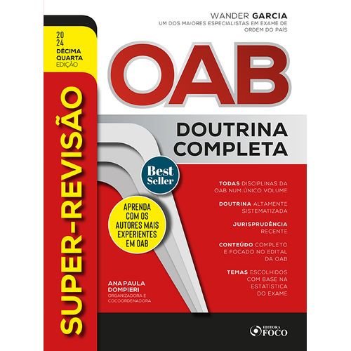 super-revisão oab - doutrina completa