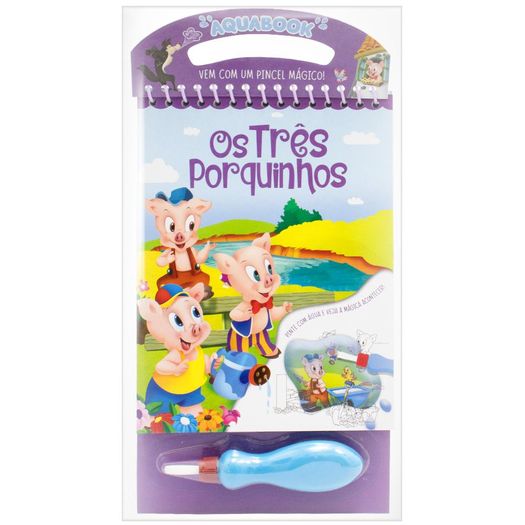 aquabook clássicos - os três porquinhos aquabook clássicos - os três porquinhos