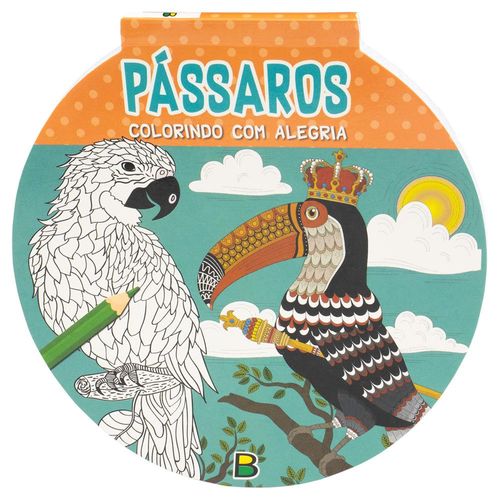 colorindo com alegria - pássaros