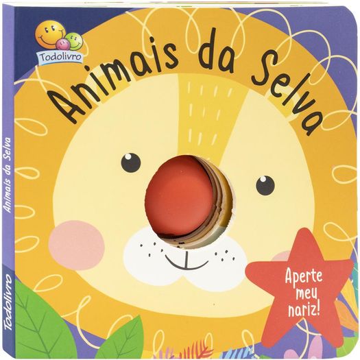 animais da selva - aperte meu nariz! um livro-squeaky animais da selva - aperte meu nariz! um livro-squeaky