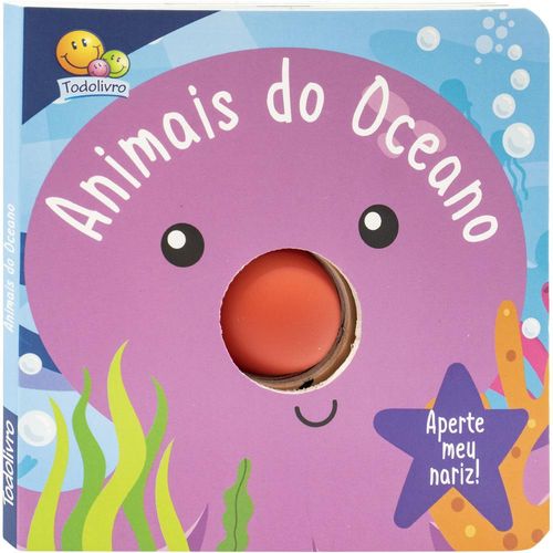 animais do oceano - aperte meu nariz! um livro-squeaky