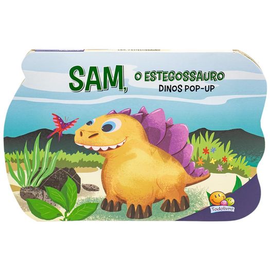 dinos pop-up - sam, o estegossauro dinos pop-up - sam, o estegossauro