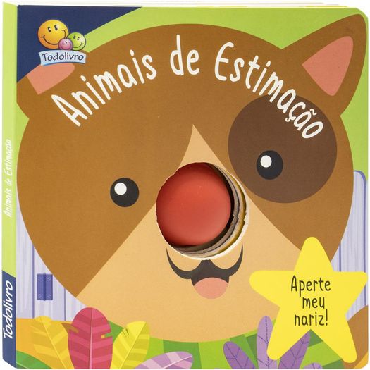 animais de estimação - aperte meu nariz! um livro-squeaky animais de estimação - aperte meu nariz! um livro-squeaky