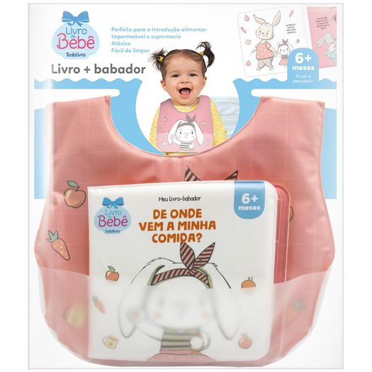 meu livro-babador - rosa meu livro-babador - rosa