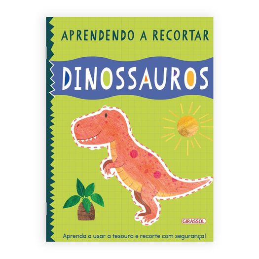 aprendendo a recortar - dinossauros aprendendo a recortar - dinossauros
