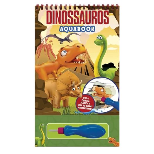 aquabook dinossauros aquabook dinossauros