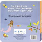 agite e brilhe - arco-íris colorido