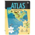 quebra-cabeça nosso mundo atlas