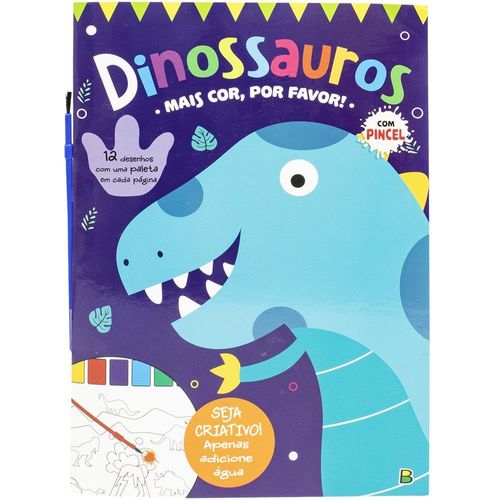 mais cor, por favor! dinossauros