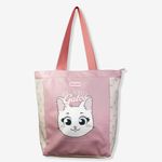 bolsa com alça shopping bag rosa eu amo gato bolsa com alça shopping bag rosa eu amo gato