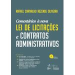 nova lei de licitacoes e contratos administrativos