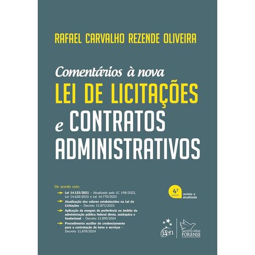 nova lei de licitacoes e contratos administrativos