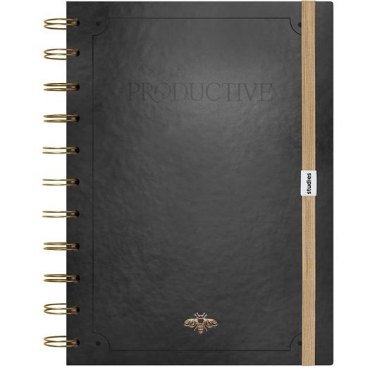 caderno universitário productive 110 folhas studies