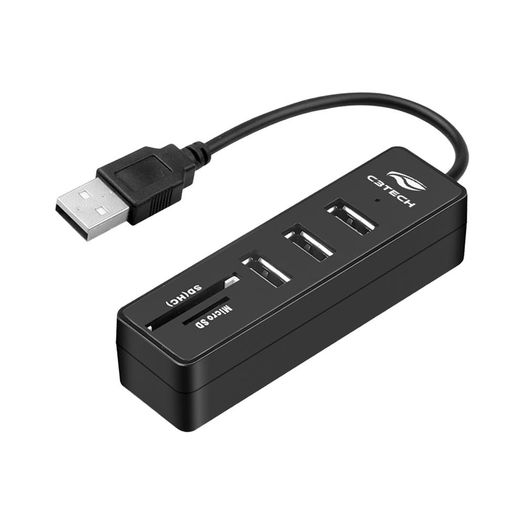 hub usb 2.0 - 5 portas (hu-l200bk) - c3tech hub usb 2.0 - 5 portas (hu-l200bk) - c3tech