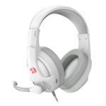 headset cronus lunar white branco rgb (h211w-rgb) - redragon