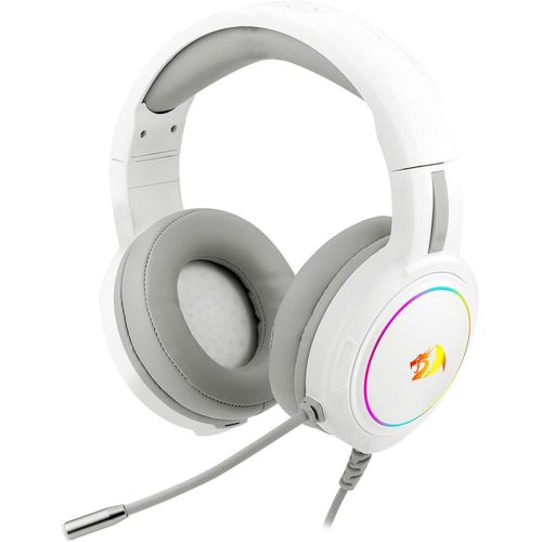 headset mento lunar white branco (h270-w) - redragon