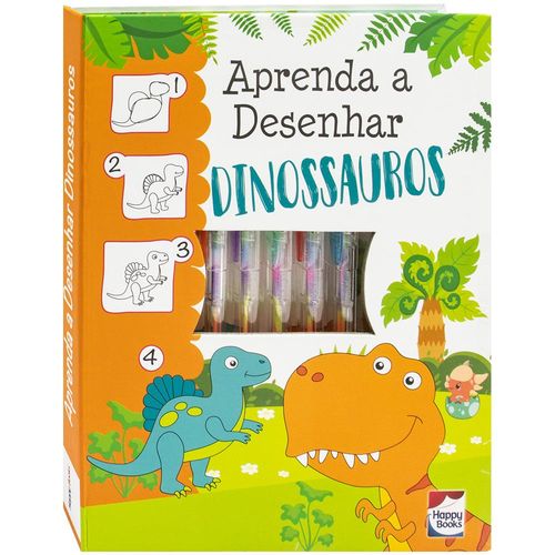 aprenda a desenhar - dinossauros