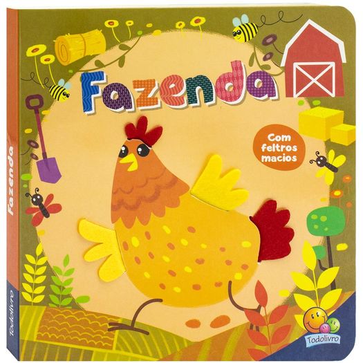amiguinhos de feltro - fazenda