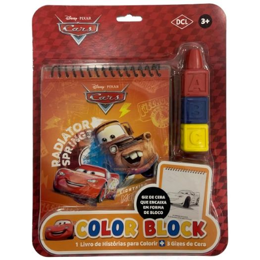 disney - color block - carros disney - color block - carros