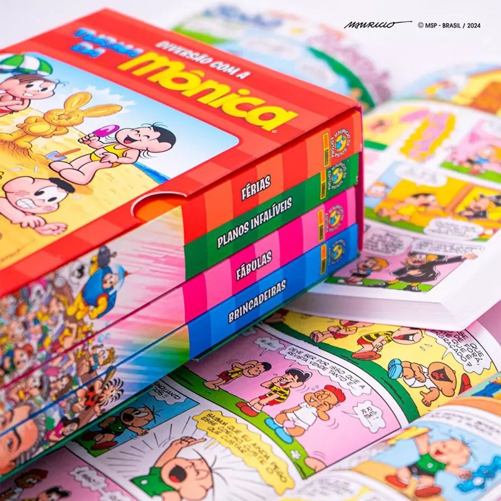 Box Diversão Com A Turma Da Mônica - Livrarias Curitiba