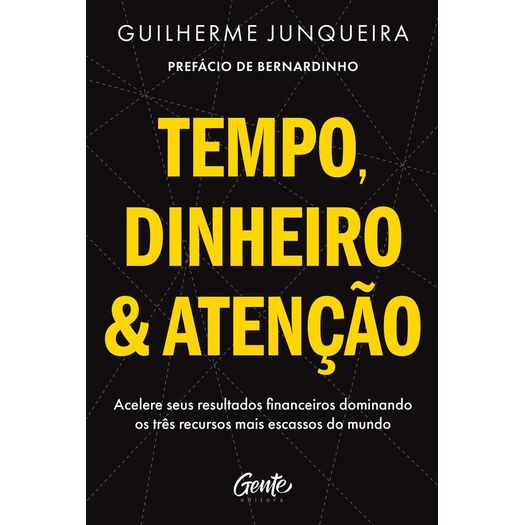 tempo, dinheiro e atenção