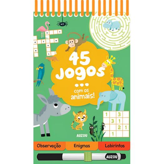 45 jogos com os animais