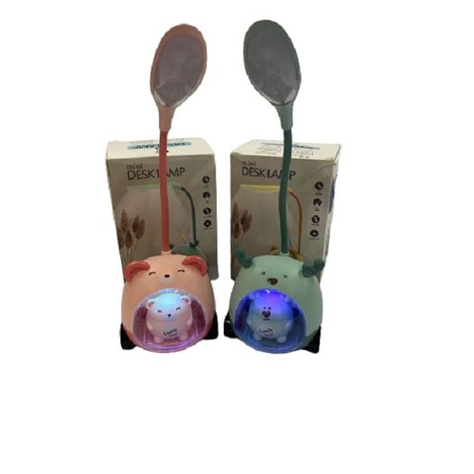 luminária de mesa com led bichinho com apontador e cabo usb luminária de mesa com led bichinho com apontador e cabo usb