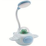 luminária de mesa com led bichinho no avião e cabo usb luminária de mesa com led bichinho no avião e cabo usb