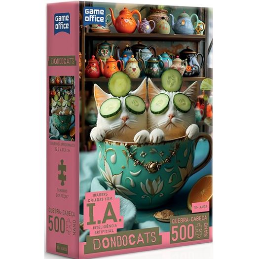 quebra-cabeça 500 peças ia dondocats quebra-cabeça 500 peças ia dondocats
