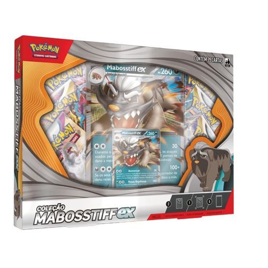 pokémon - escarlate e violeta 5 - box mabosstiff