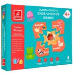 quebra-cabeça 30 peças onde vivem os bichos